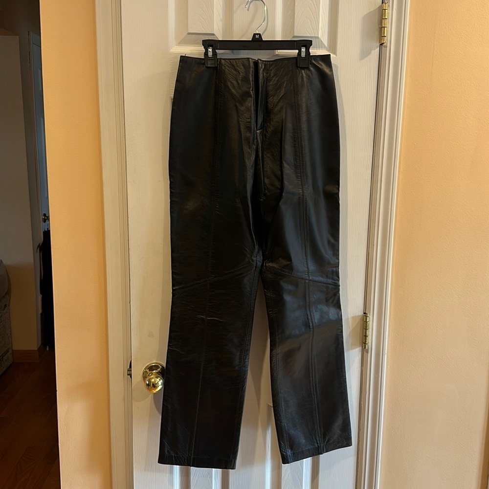 Leather pants